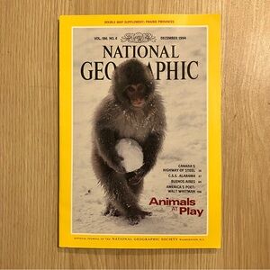 National Geographic Magazine Vol. 186, No. 6, December 1994